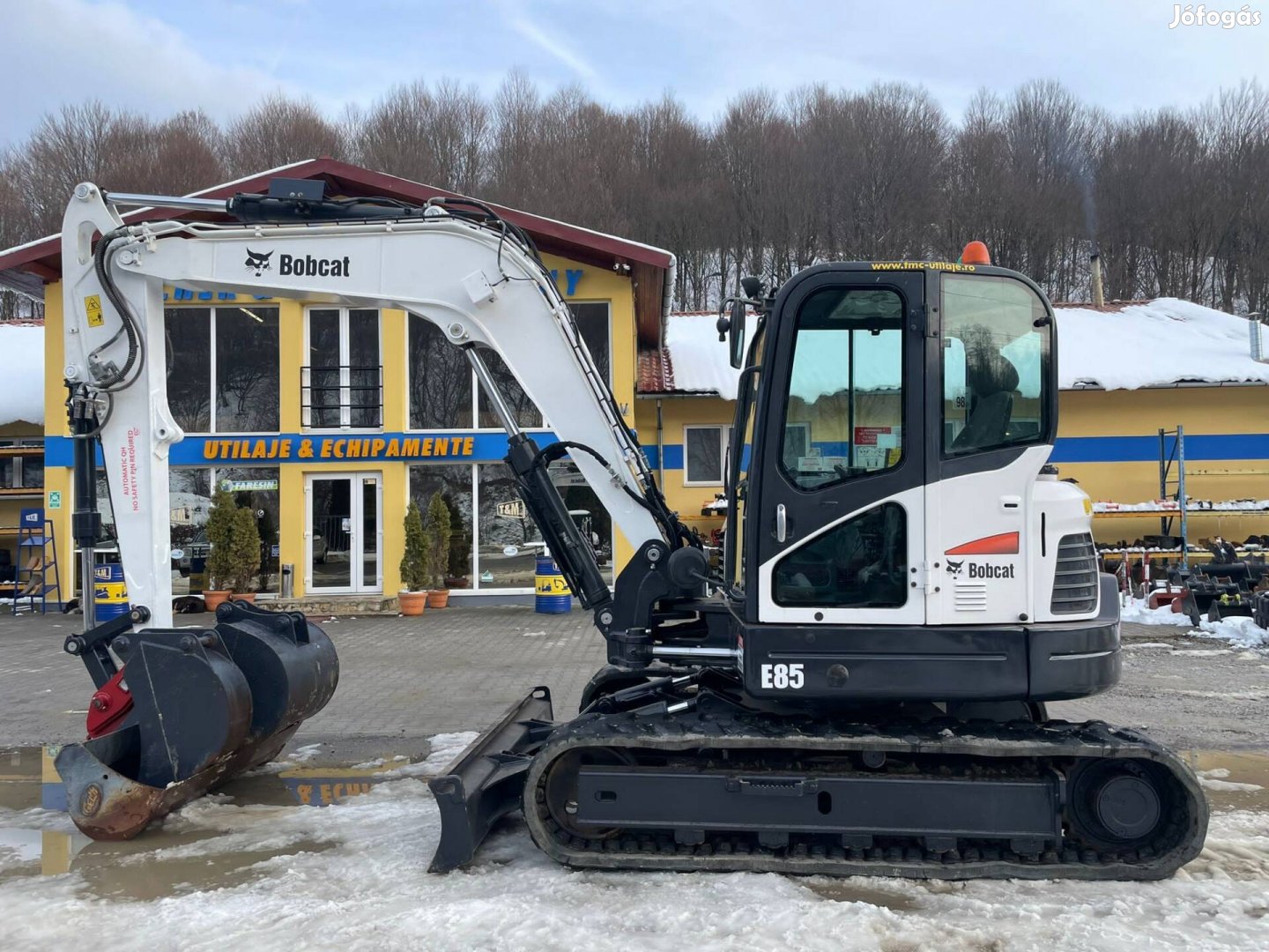 Bobcat E85 compakt. 