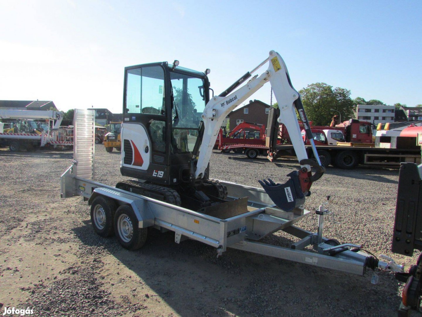 Bobcat E 19 + Unsinn 3618-35-14 / 363 üzemóra / Lízing 20%-tól