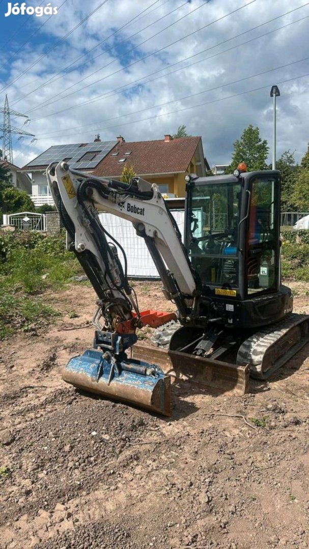 Bobcat E 27 Z kompakt kotrógép,