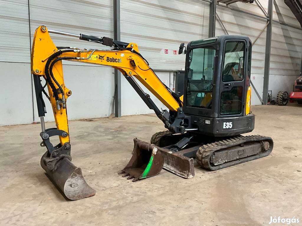 Bobcat E 35 / 3.769 üzemóra / Lízing 20%-tól