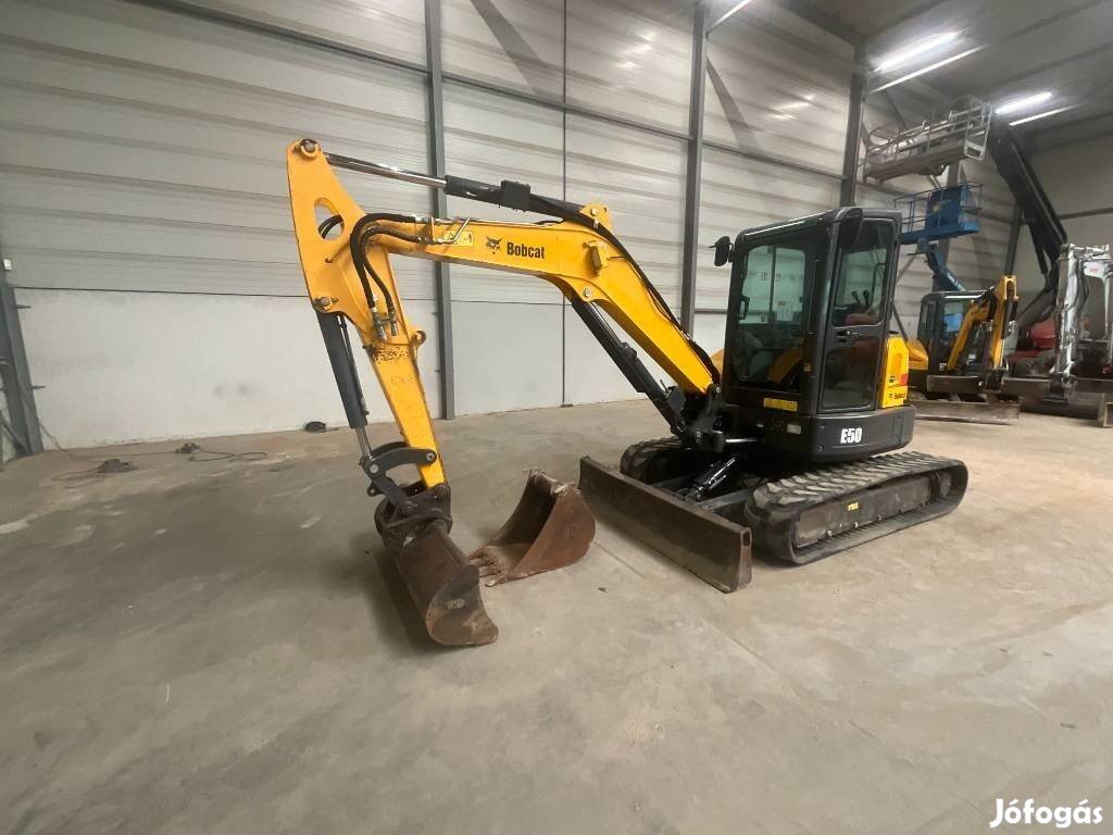 Bobcat E 50 / 2.117 h üzemóra / Lízing 20%-tól