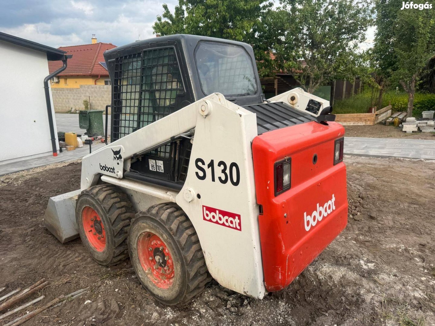Bobcat S130 Minirakodó 3052 Üzemóra