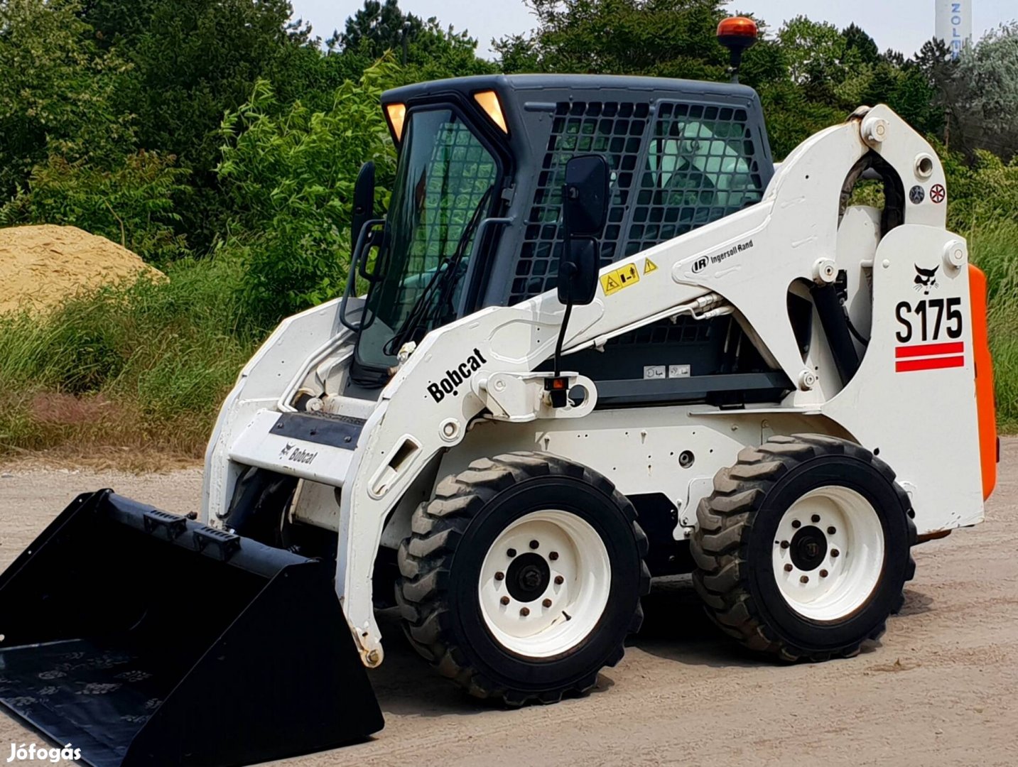 Bobcat S175. fűtött, joystick, jcb ,caterpillar 