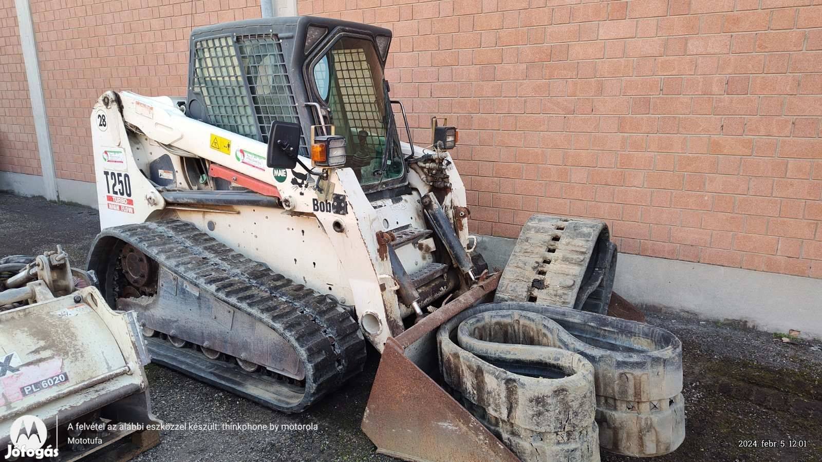 Bobcat T250 a "nehézsúlyú"