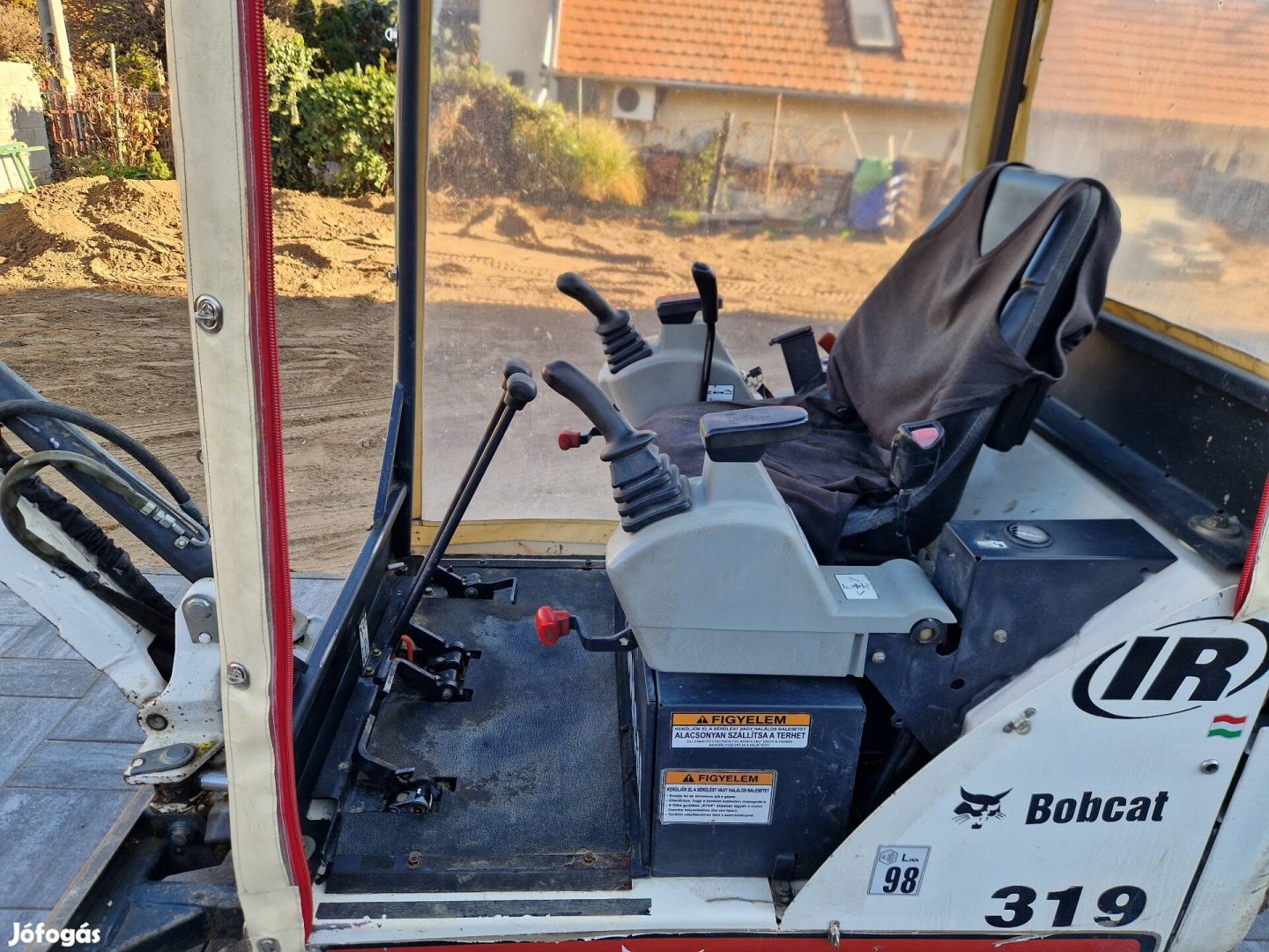 Bobcat minikotró eladó