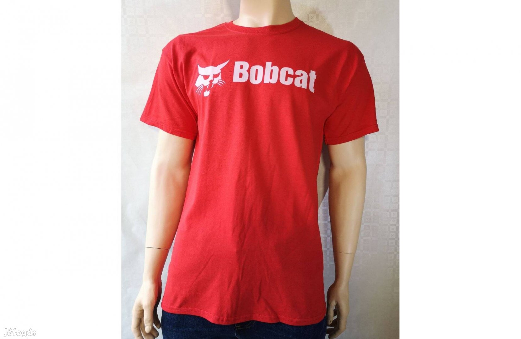 Bobcat póló (Bobcat "Hiúz" És Felirat - Hátúl Bobcat Logó)