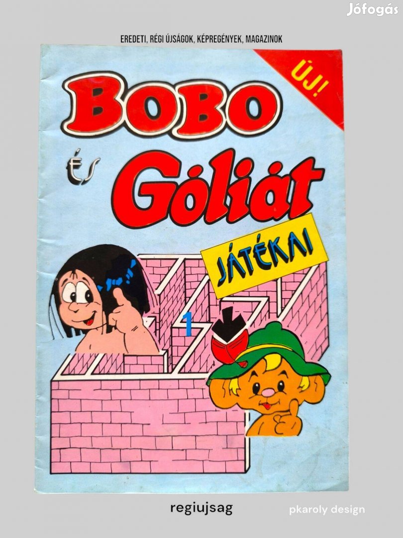 Bobo és Góliát Játékai / Képregény Ssz.: 29582