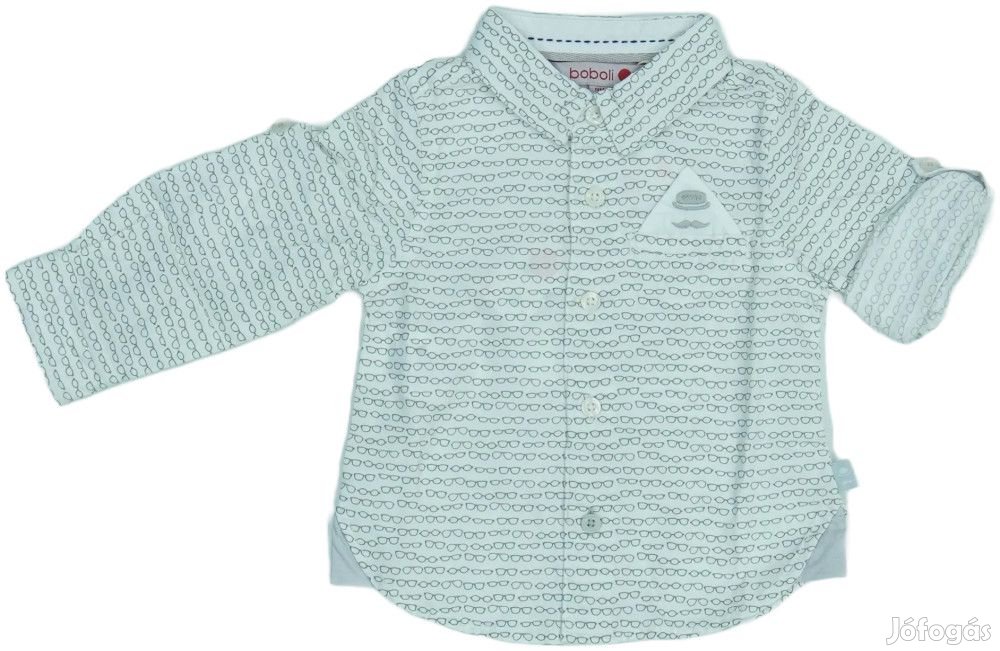 Boboli Új (címkés) Fiú Ing (Méret: 74)