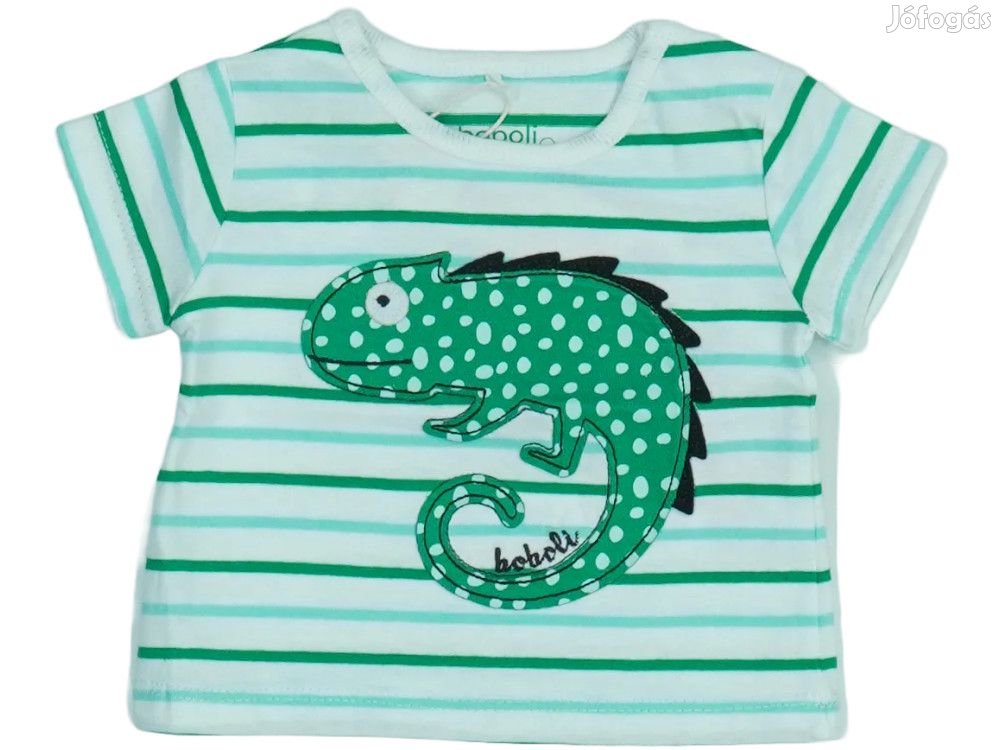 Boboli Új (címkés) Fiú Póló (Méret: 56)