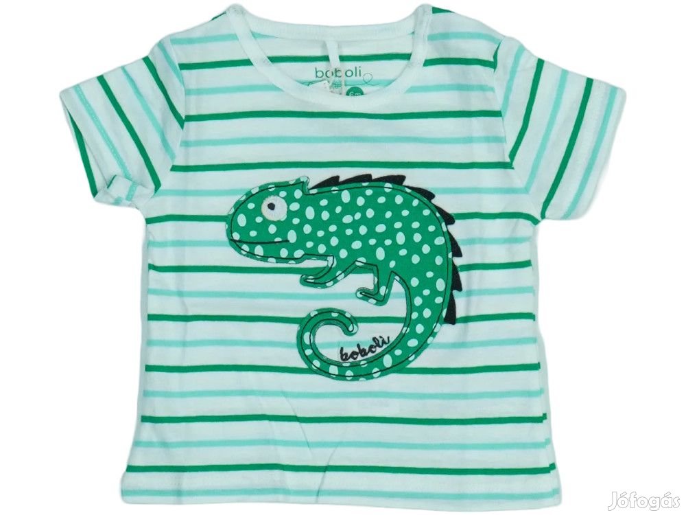 Boboli Új (címkés) Fiú Póló (Méret: 68)