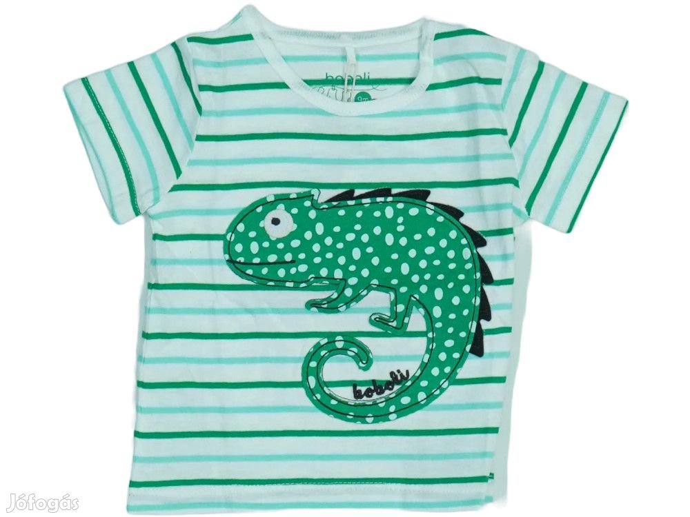 Boboli Új (címkés) Fiú Póló (Méret: 74)