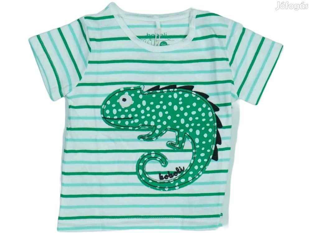 Boboli Új (címkés) Fiú Póló (Méret: 74)