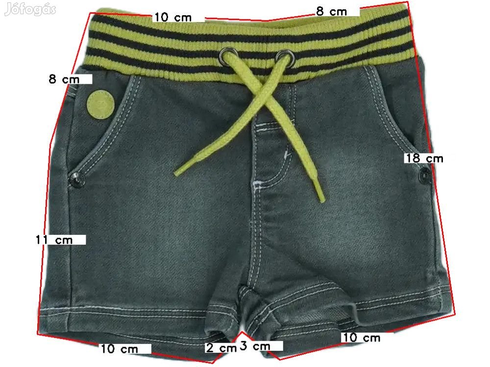 Boboli Új (címkés) Fiú Rövidnadrág (Méret: 62)