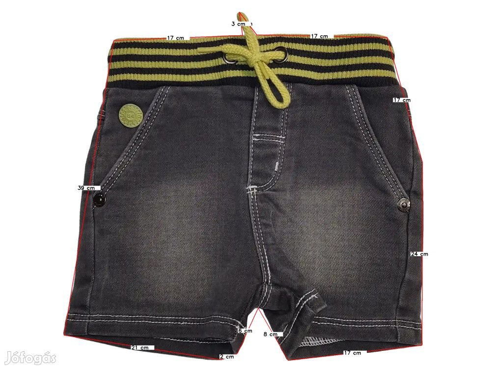 Boboli Új (címkés) Fiú Rövidnadrág (Méret: 68)