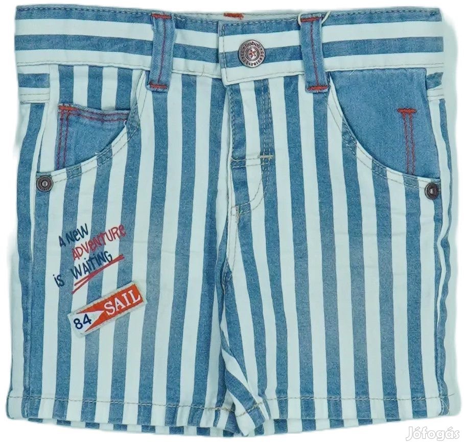 Boboli Új (címkés) Fiú Rövidnadrág (Méret: 80)