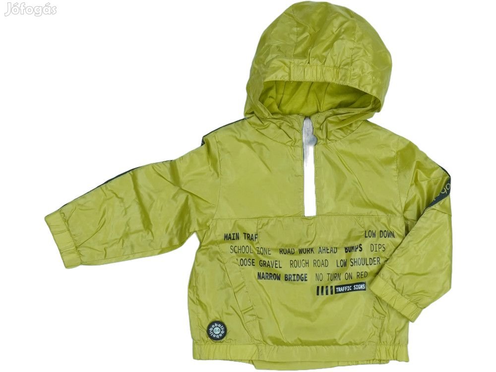 Boboli Új (címkés) Fiú Széldzseki (Méret: 80)