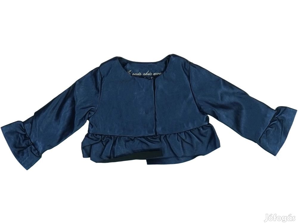 Boboli Új (címkés) Lány Bőrkabát (Méret: 68)