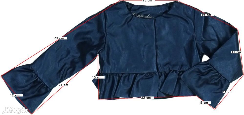 Boboli Új (címkés) Lány Bőrkabát (Méret: 80)