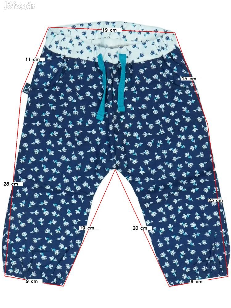 Boboli Új (címkés) Lány Hosszúnadrág (Méret: 74)