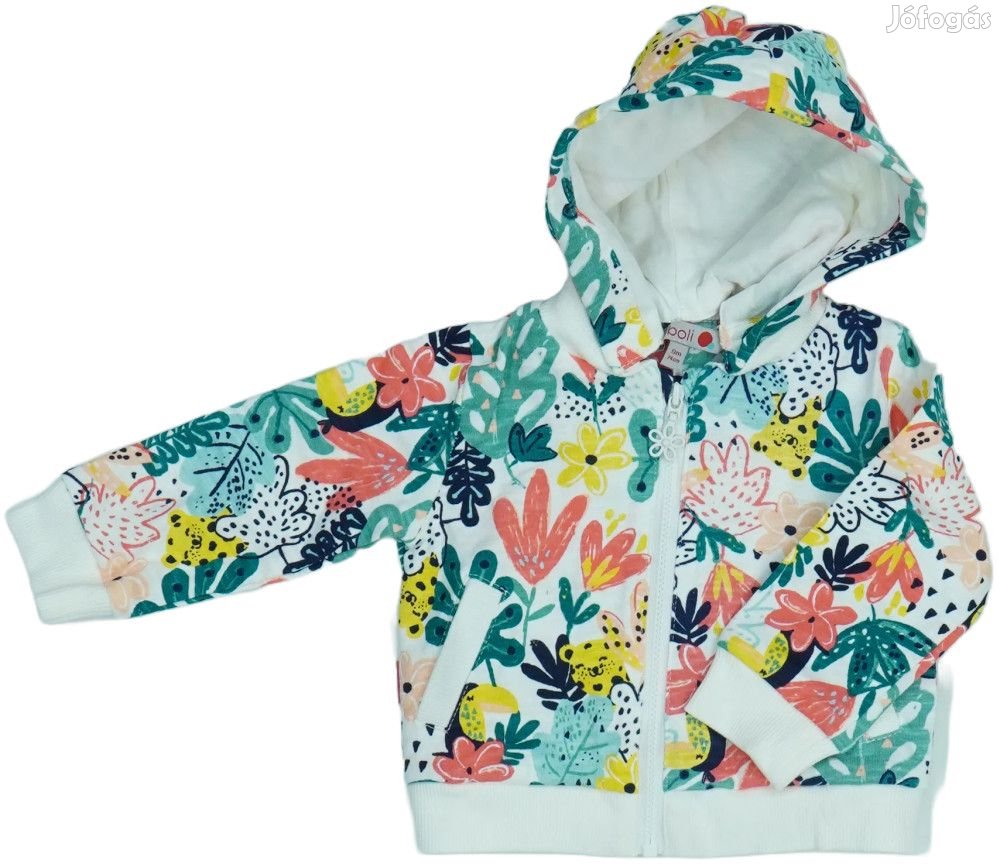 Boboli Új (címkés) Lány Kapucnis pulóver (Méret: 74)