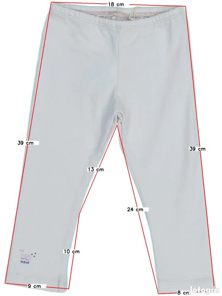 Boboli Új (címkés) Lány Leggings (Méret: 80)