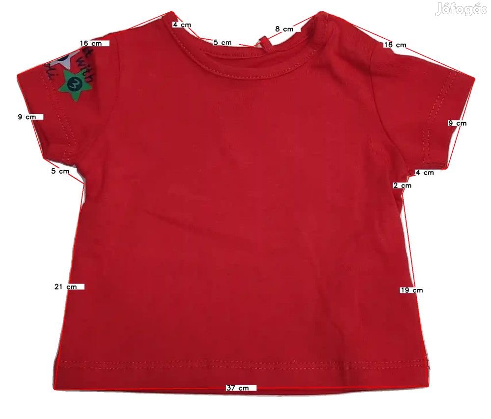 Boboli Új (címkés) Lány Póló (Méret: 56)