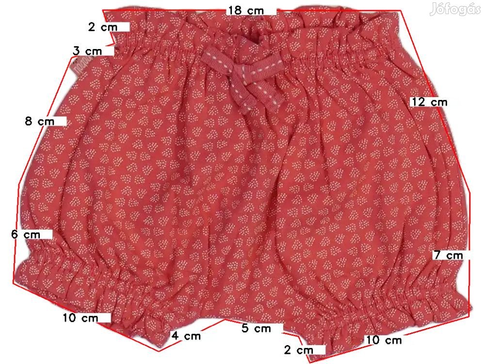 Boboli Új (címkés) Lány Rövidnadrág (Méret: 80)