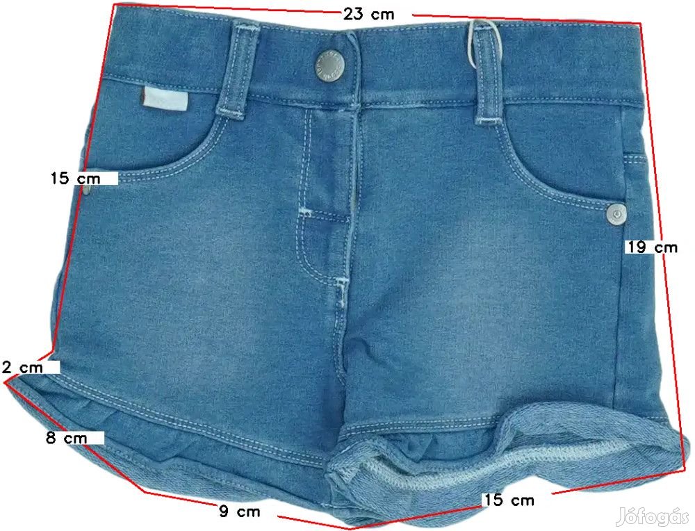 Boboli Új (címkés) Lány Rövidnadrág (Méret: 80)