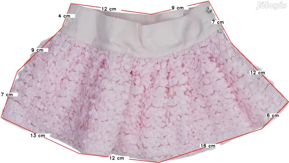 Boboli Új (címkés) Lány Szoknya (Méret: 80)