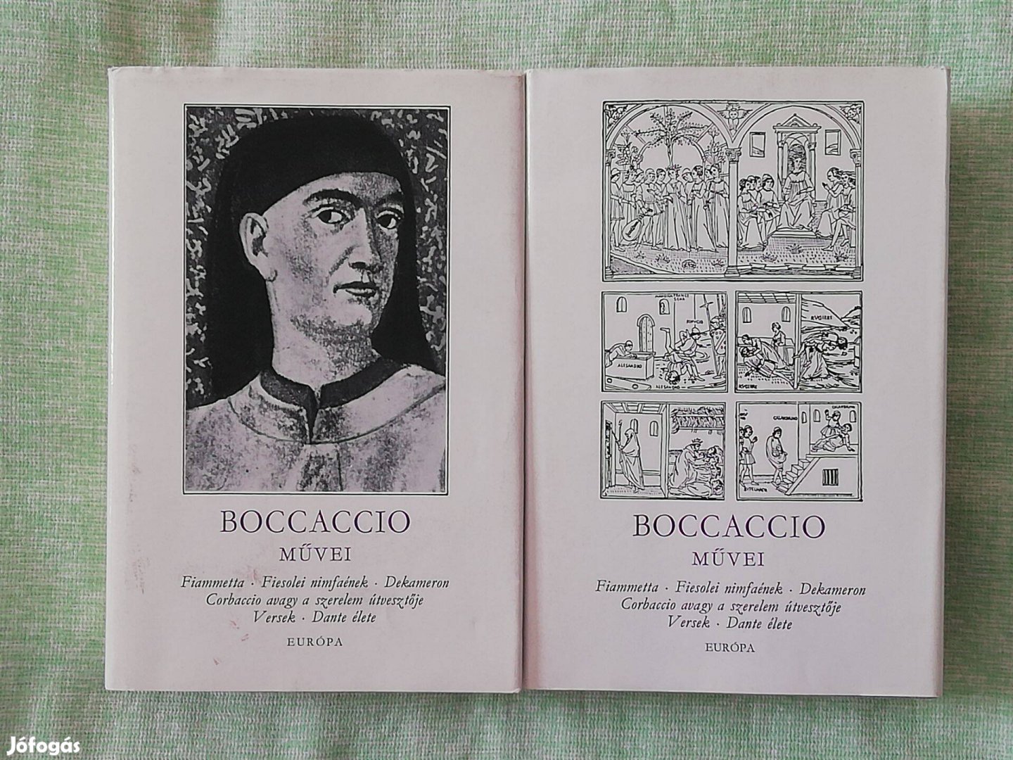 Boccaccio művei I.-II. (1975. 762+752 oldal)