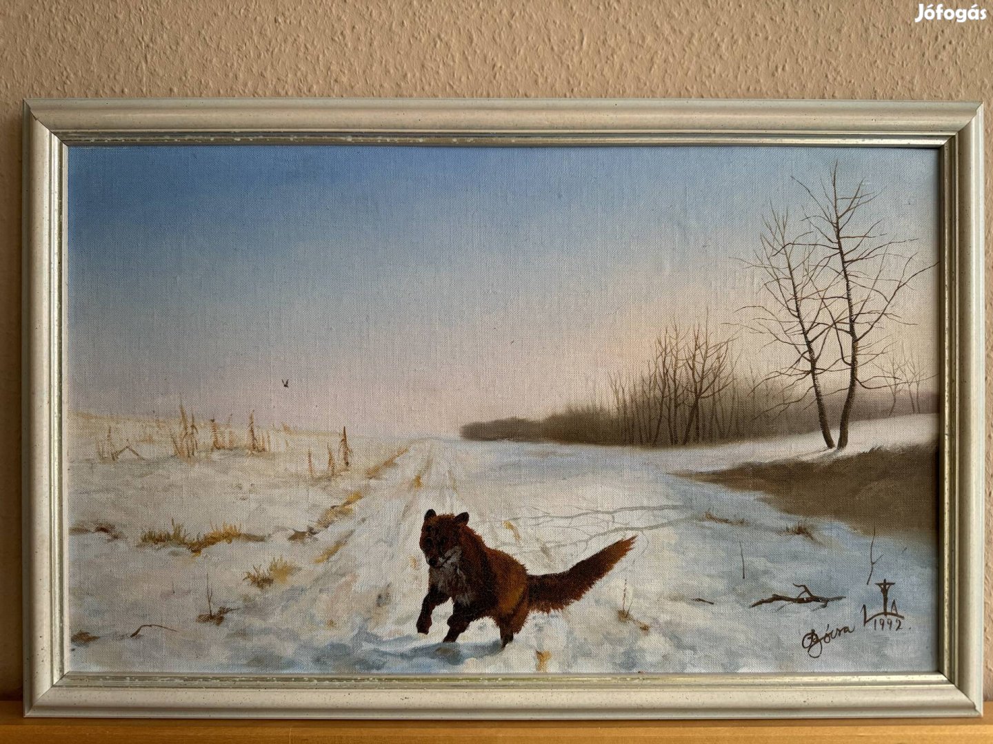 Bócsa István festmény róka