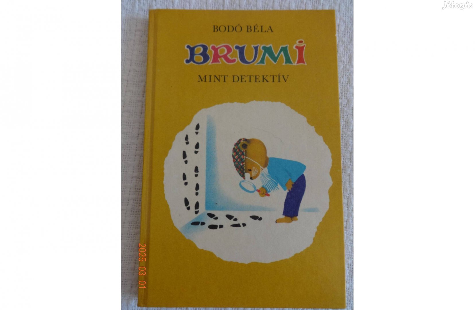 Bodó Béla: Brumi mint detektív - régi mesekönyv Szávay Edit rajzaival