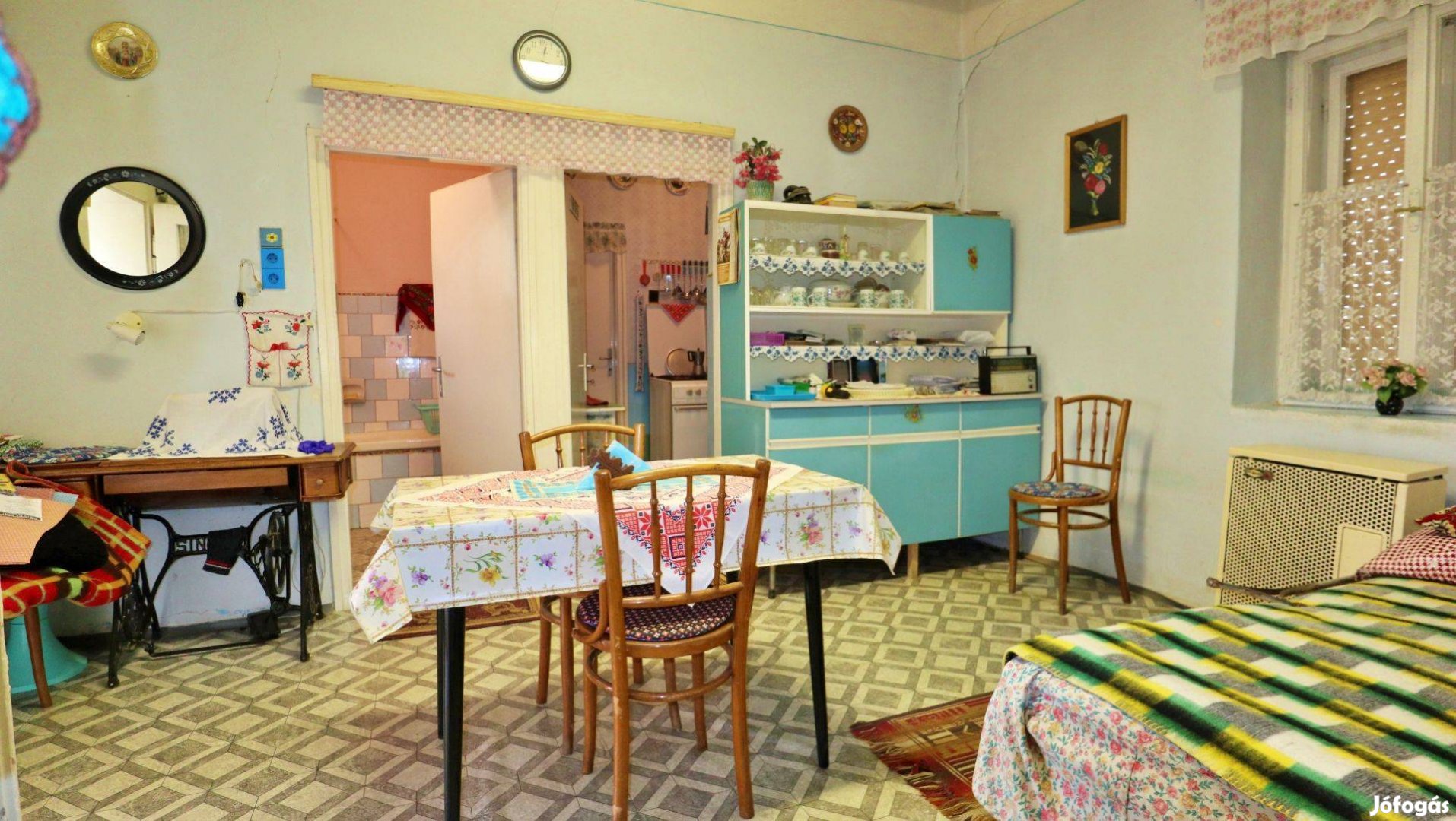 Bodonyban, Csendes, aszfaltozott utcában 103 éves családi ház eladó