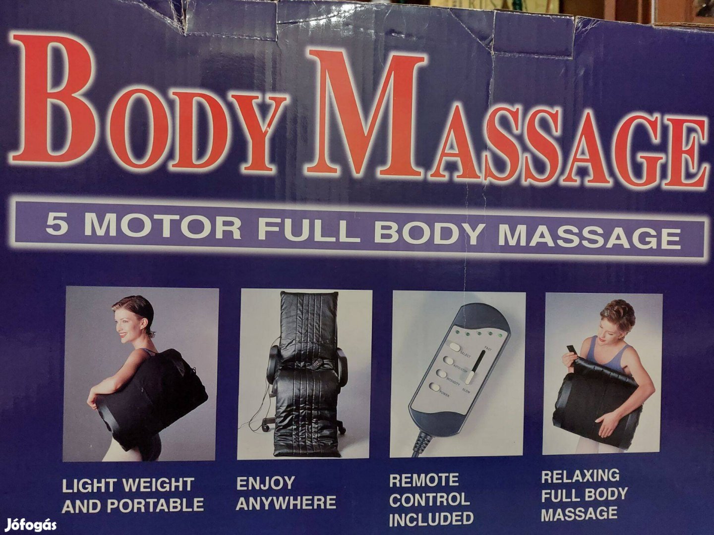 Body massage - masszázs fotelbetét