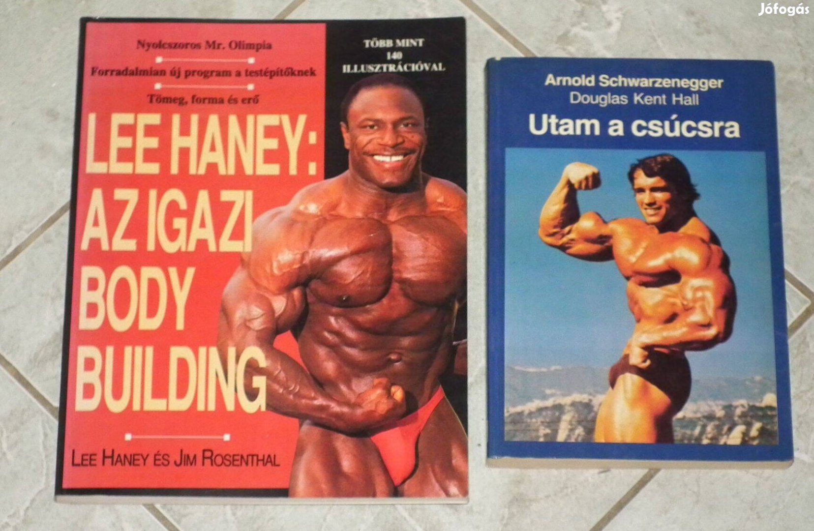 Bodybuilding könyvek párban Arnold Schwarzenegger + Lee Haney