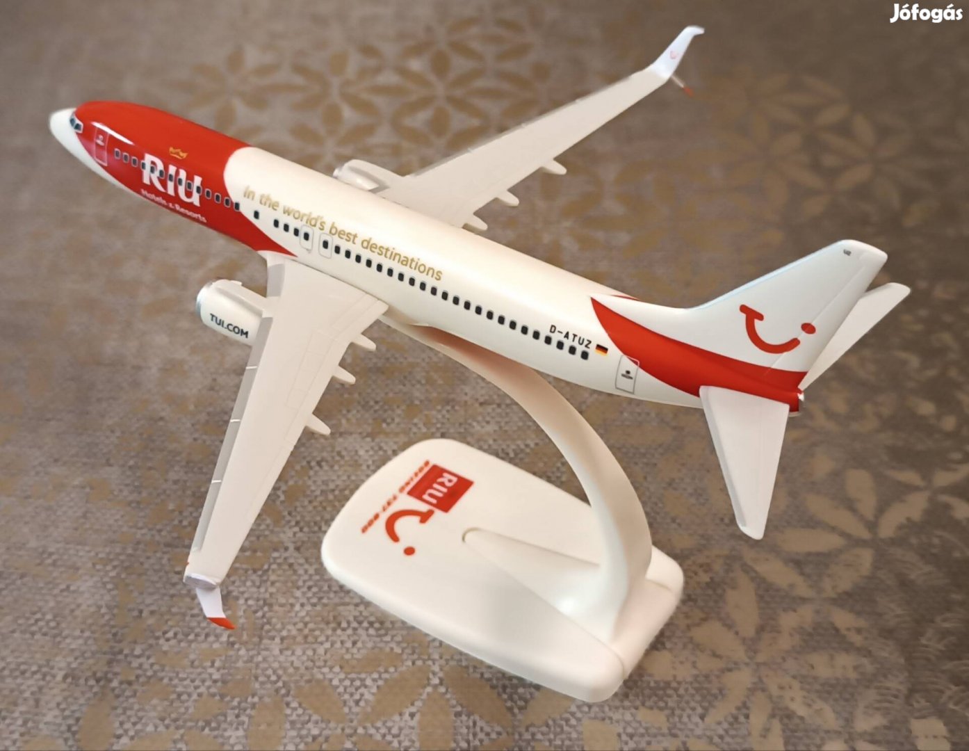 Boeing 737-800 Tui Riu repülőgép modell 1:200