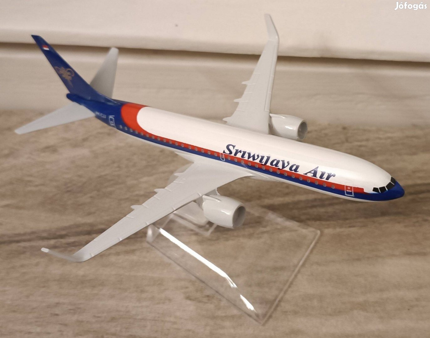 Boeing 737 Sriwijaya Air repülőgép modell