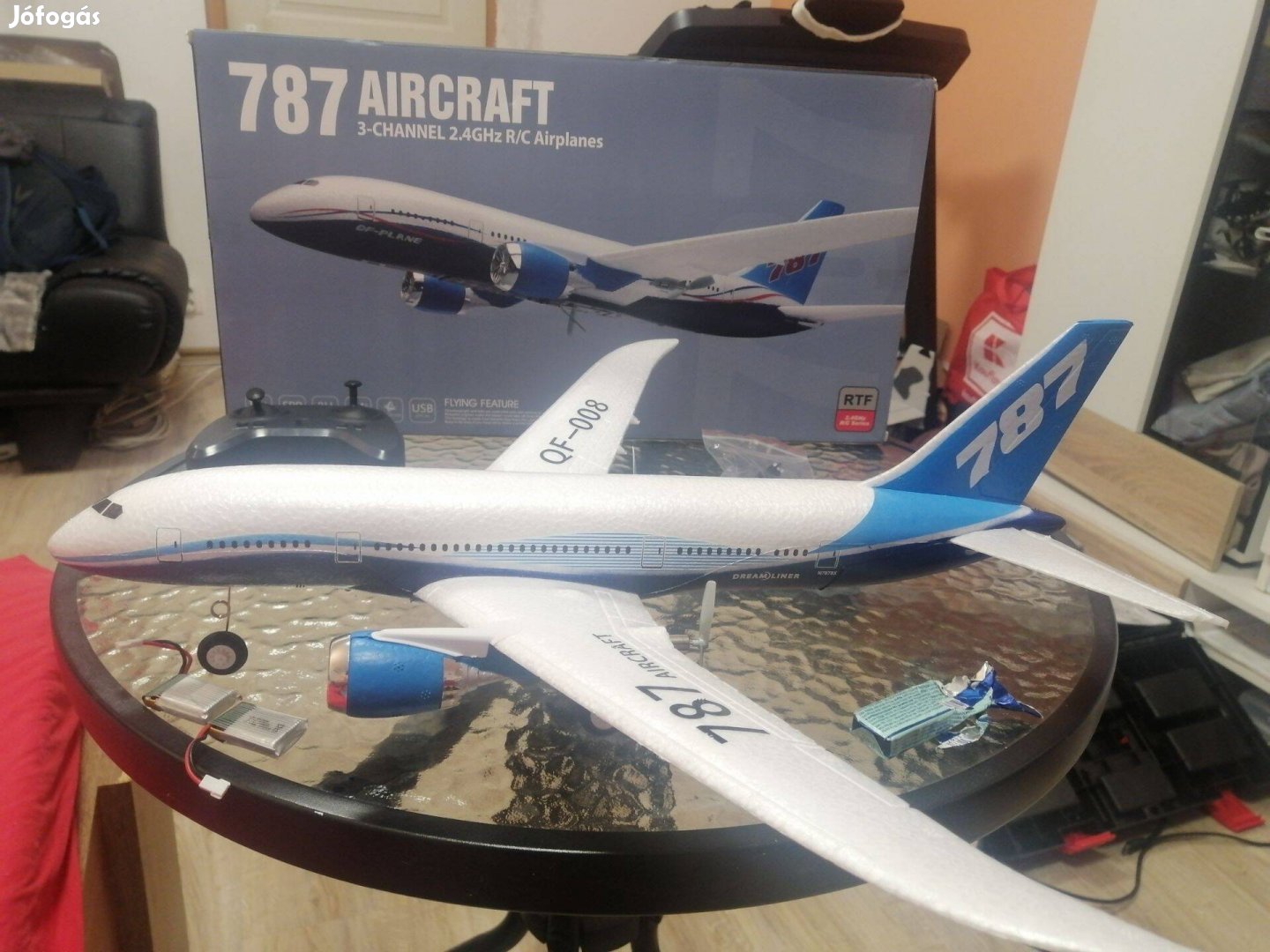 Boeing 787 RC repülőgép (3 csatornás)