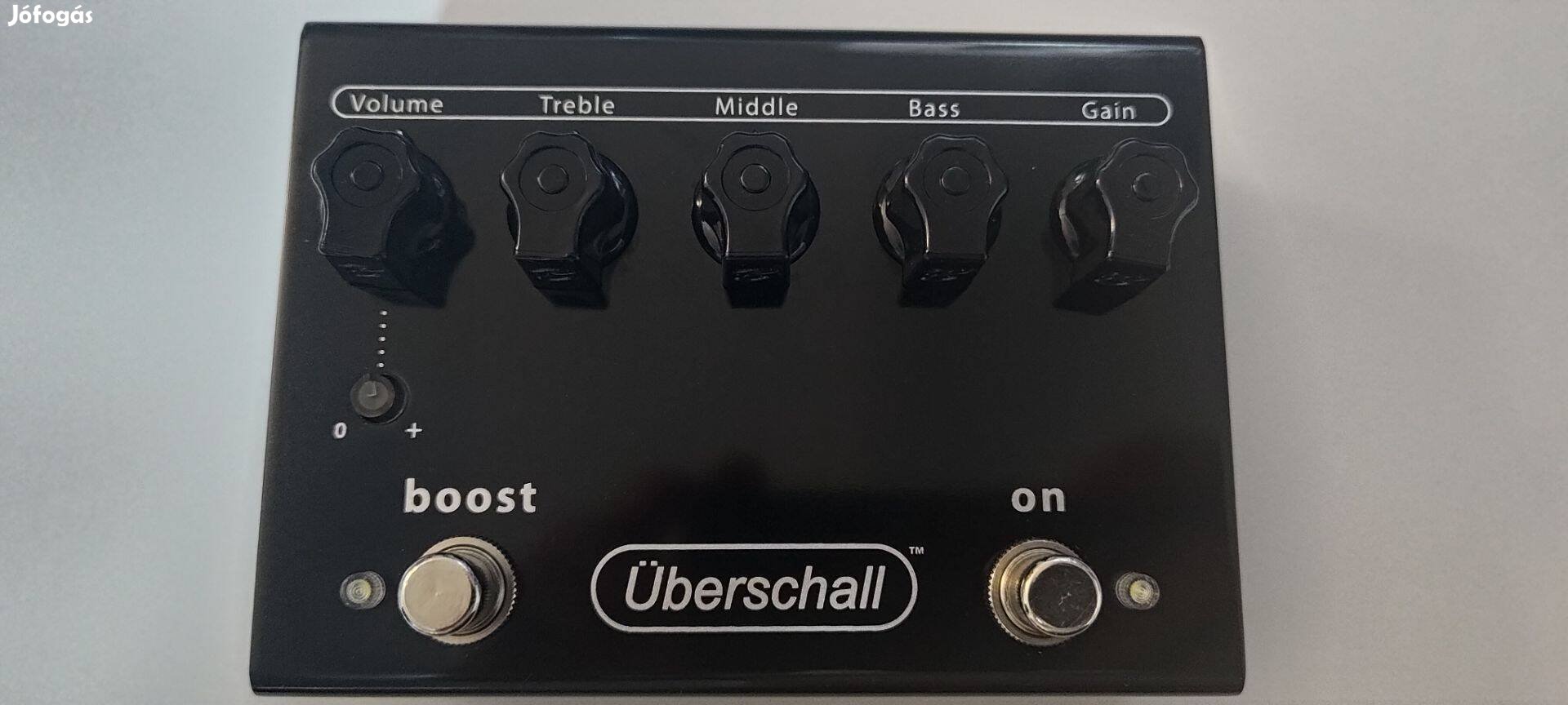 Bogner Uberschall preamp gitár pedál