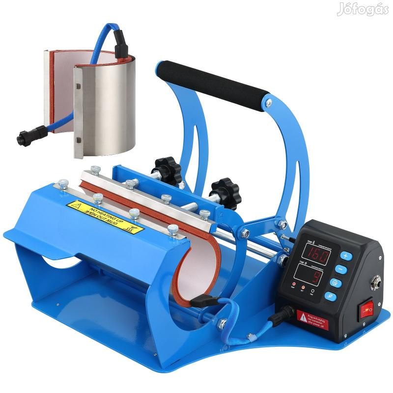Bögre Hőprés 330 ml és 590 ml, LCD Képernyő, kék