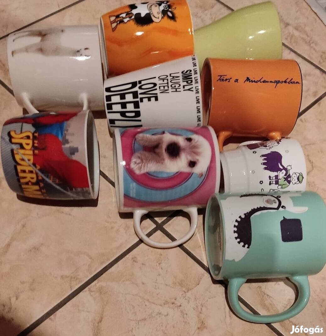 Bögre, porcelán bögrék