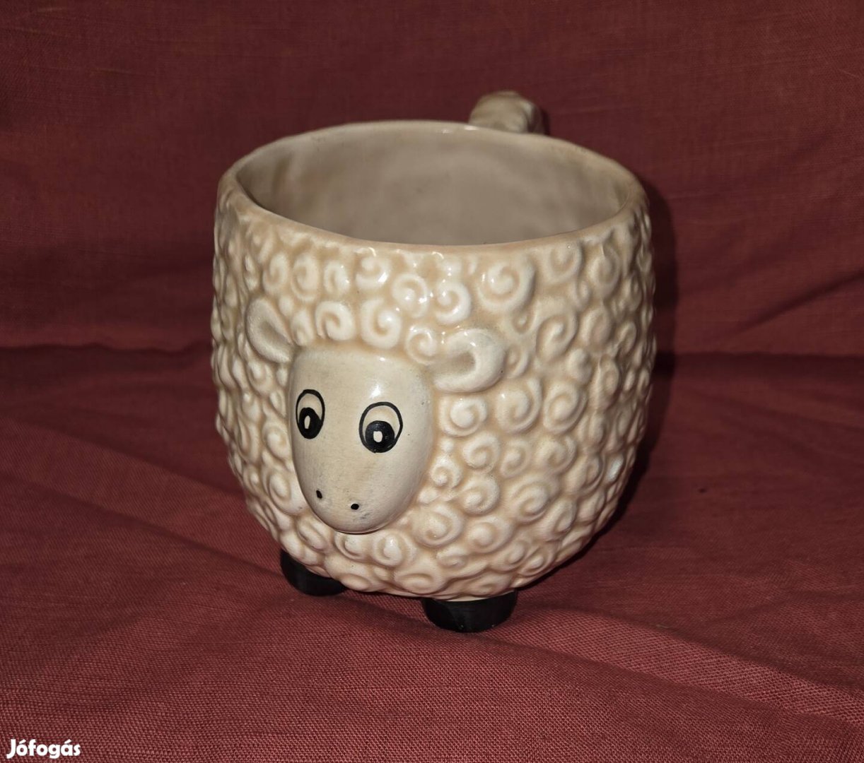 Bögrecsésze báránykás