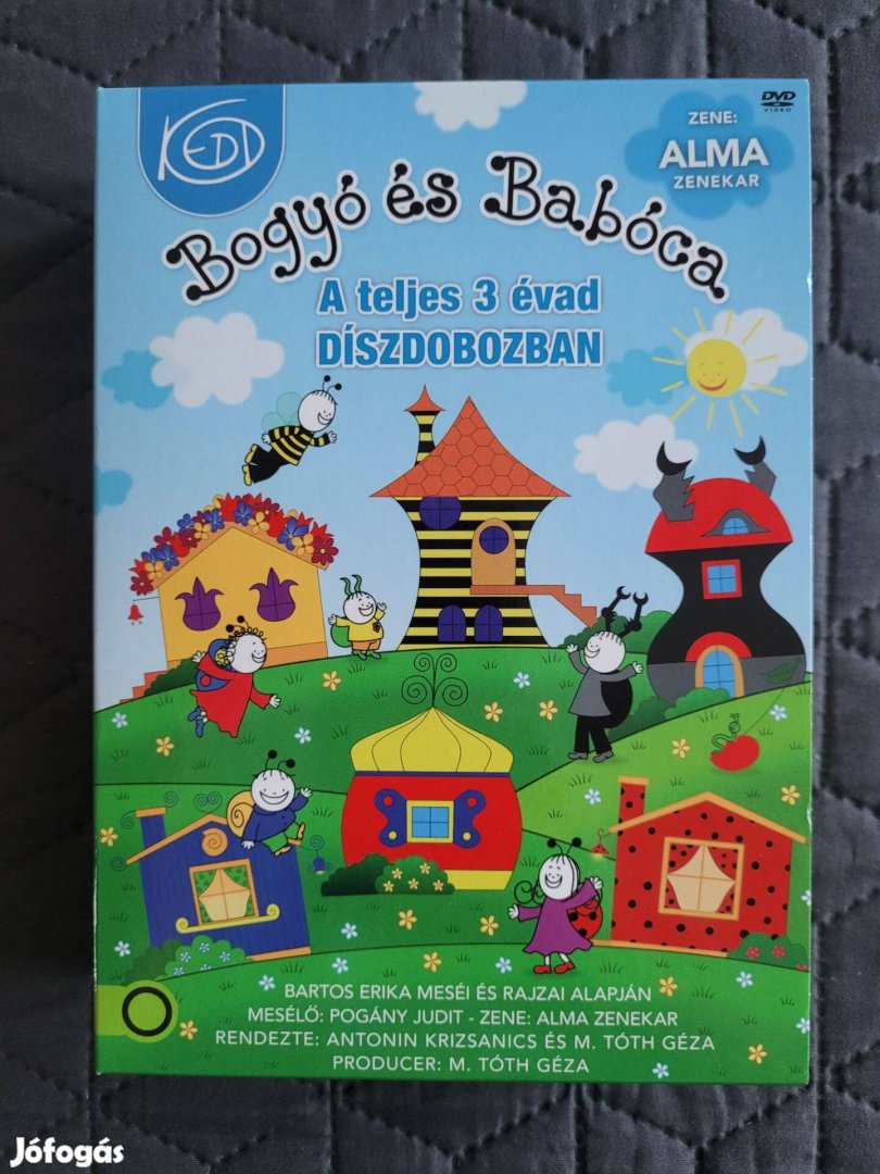 Bogyó és Babóca 1-2-3. évad DVD olcsón