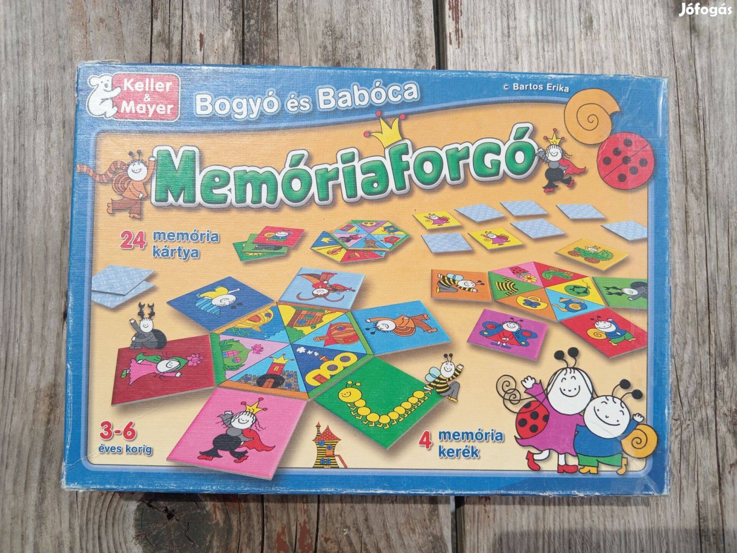 Bogyó és Babóca Memóriaforgó 3+