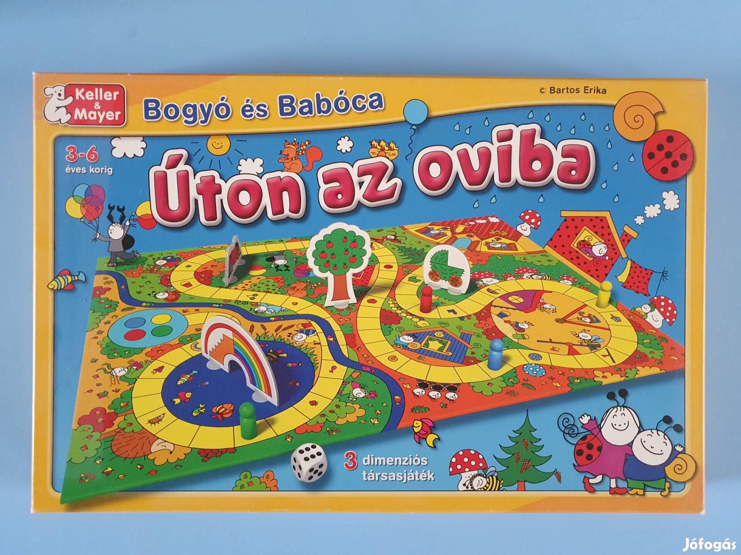 Bogyó és Babóca Úton az oviba társasjáték