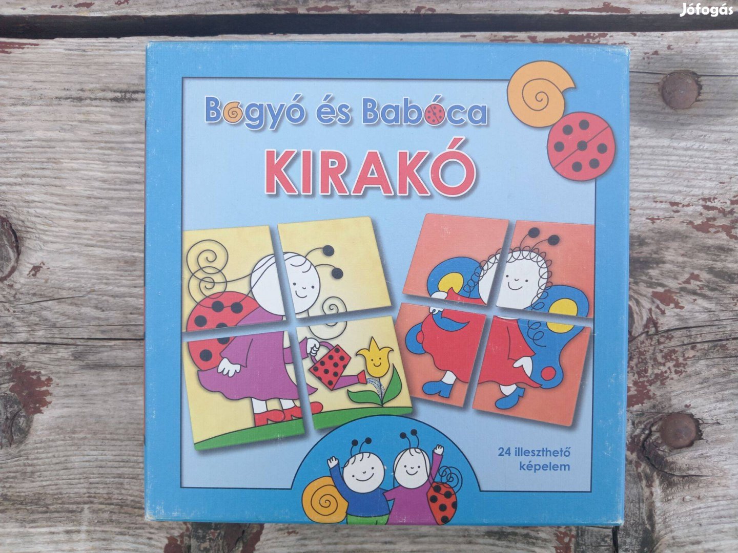 Bogyó és Babóca kirakó nagy kirakó darabokkal