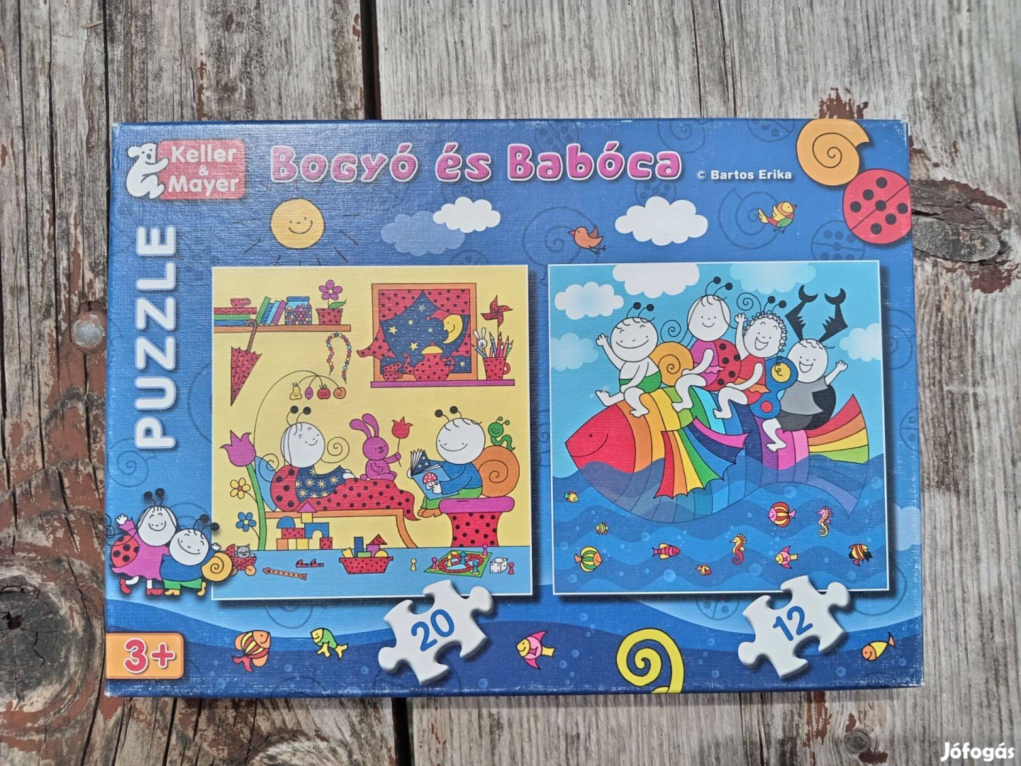 Bogyó és Babóca puzzle 12 és 20 darabos 3+