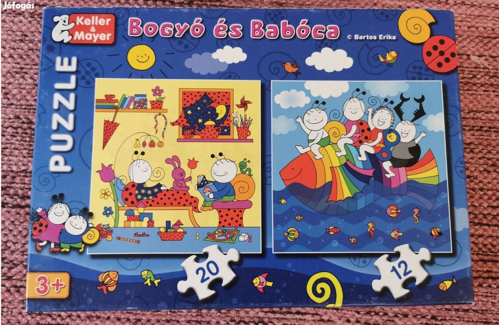 Bogyó és Babóca puzzle 2in1