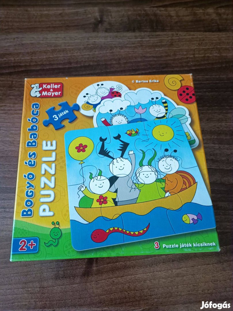 Bogyó és Babóca puzzle 3 az 1-ben