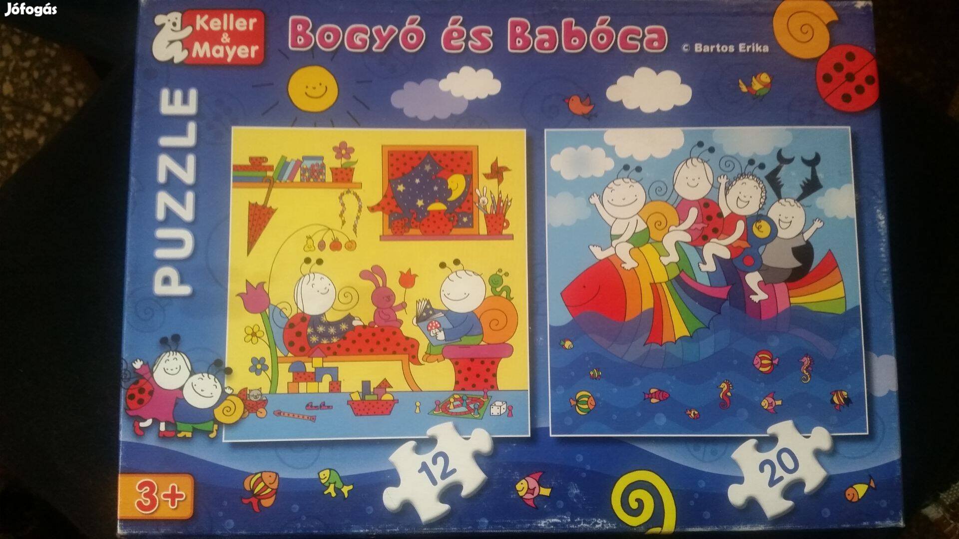 Bogyó és Babóca puzzle, DVD, Bartos Erika: Bagolydoktor, Kifestő